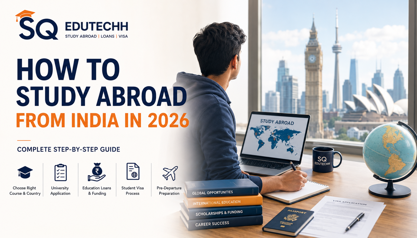 How to Study Abroad from India in 2026: Complete Guide